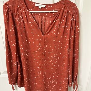 Mandy Evans Women's Terracotta Blouse
